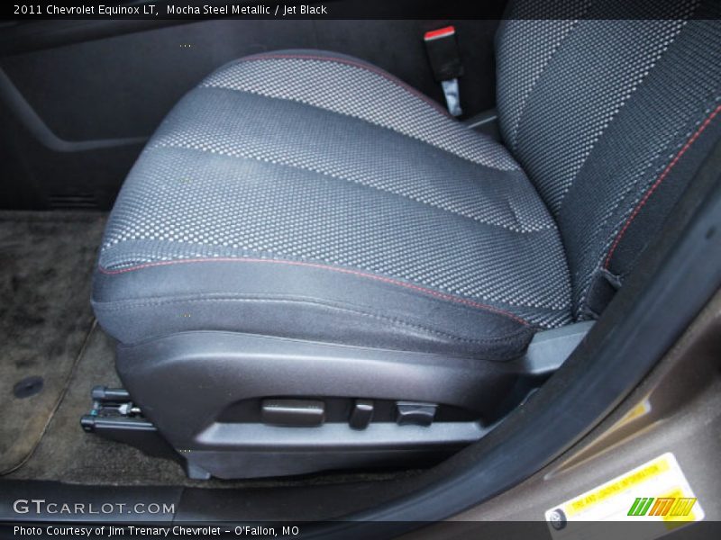 Mocha Steel Metallic / Jet Black 2011 Chevrolet Equinox LT