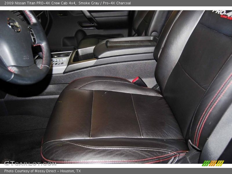 Smoke Gray / Pro-4X Charcoal 2009 Nissan Titan PRO-4X Crew Cab 4x4