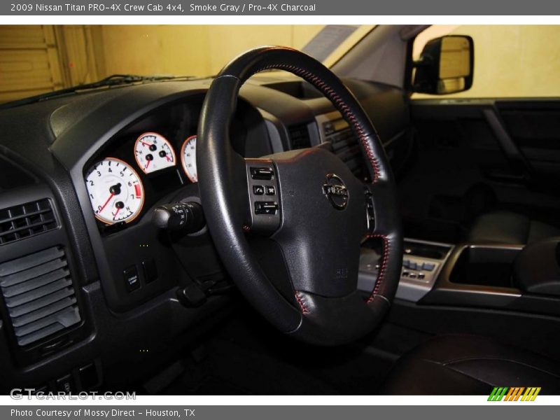 Smoke Gray / Pro-4X Charcoal 2009 Nissan Titan PRO-4X Crew Cab 4x4