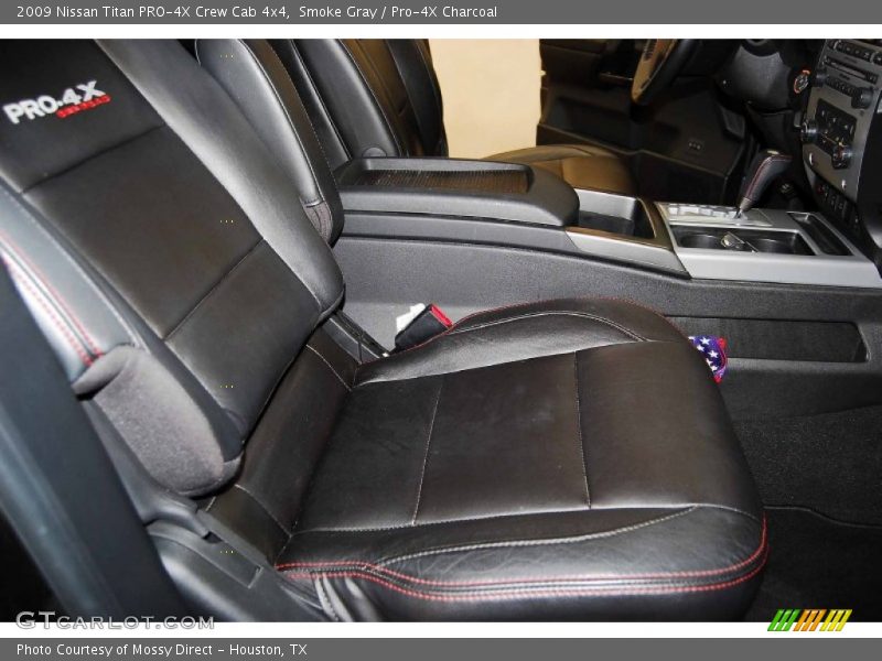 Smoke Gray / Pro-4X Charcoal 2009 Nissan Titan PRO-4X Crew Cab 4x4
