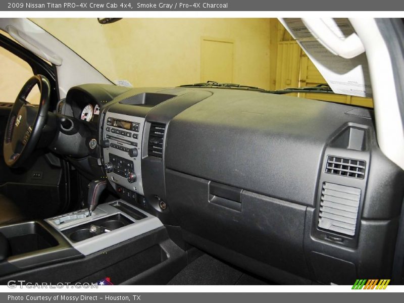 Smoke Gray / Pro-4X Charcoal 2009 Nissan Titan PRO-4X Crew Cab 4x4