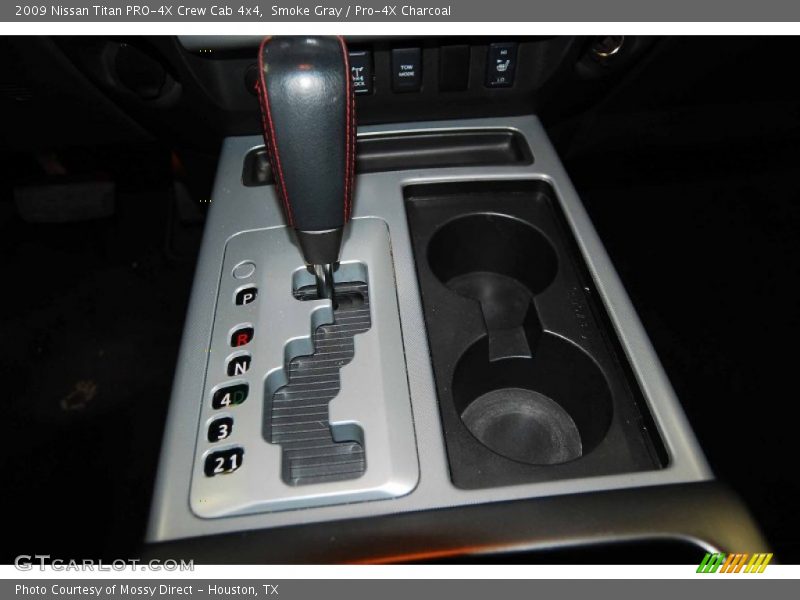 Smoke Gray / Pro-4X Charcoal 2009 Nissan Titan PRO-4X Crew Cab 4x4