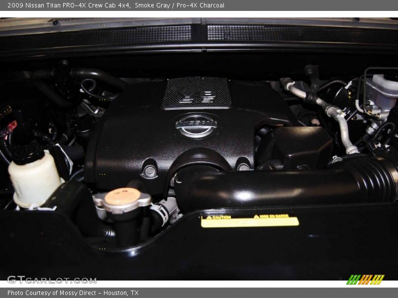 Smoke Gray / Pro-4X Charcoal 2009 Nissan Titan PRO-4X Crew Cab 4x4