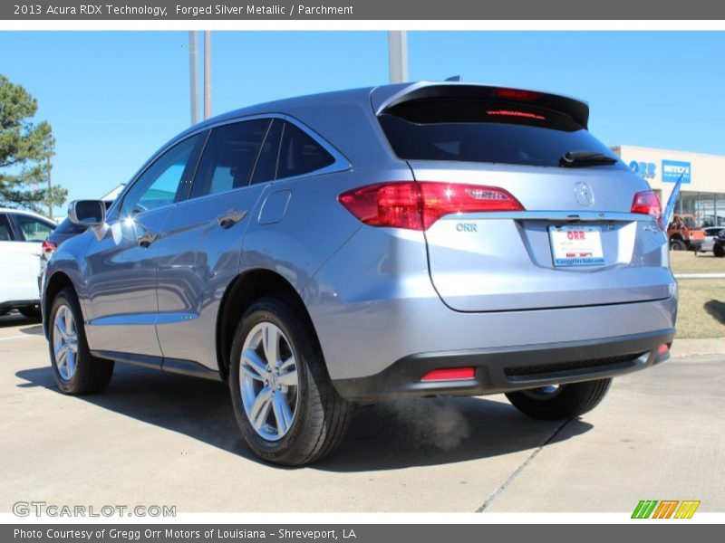 Forged Silver Metallic / Parchment 2013 Acura RDX Technology