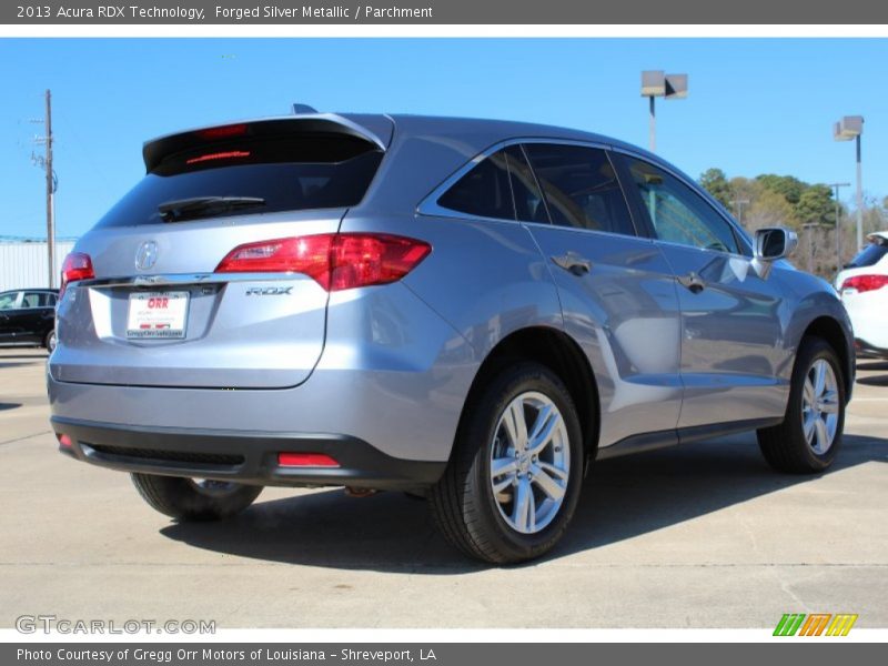 Forged Silver Metallic / Parchment 2013 Acura RDX Technology