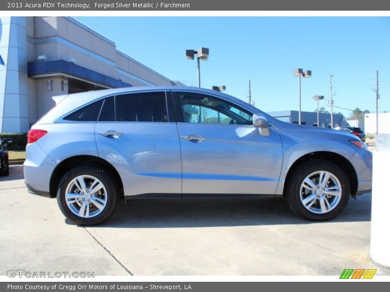 Forged Silver Metallic / Parchment 2013 Acura RDX Technology