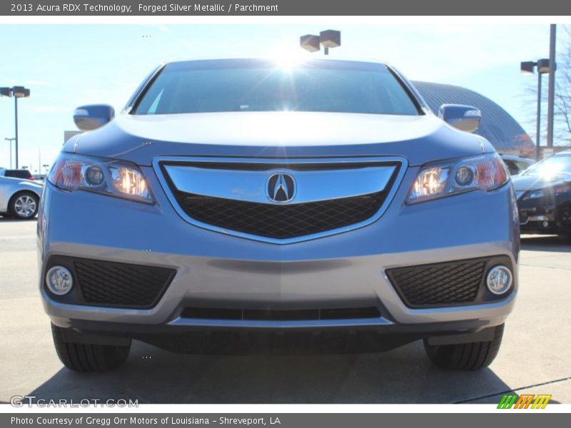 Forged Silver Metallic / Parchment 2013 Acura RDX Technology