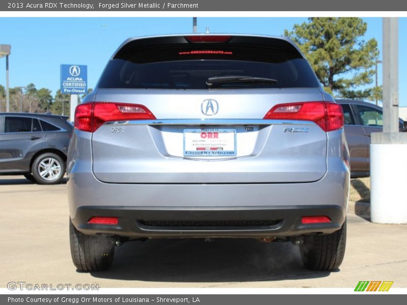 Forged Silver Metallic / Parchment 2013 Acura RDX Technology