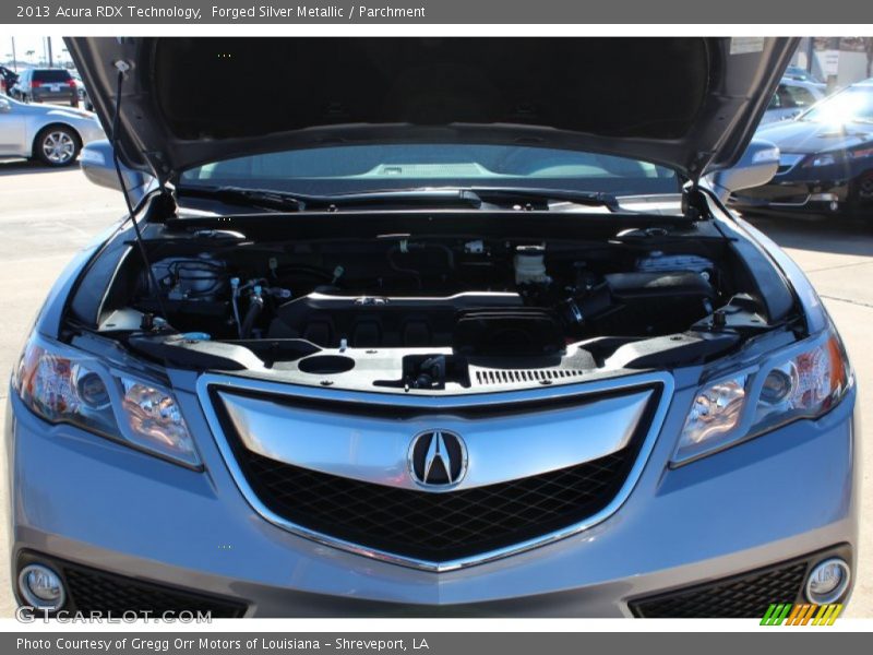 Forged Silver Metallic / Parchment 2013 Acura RDX Technology