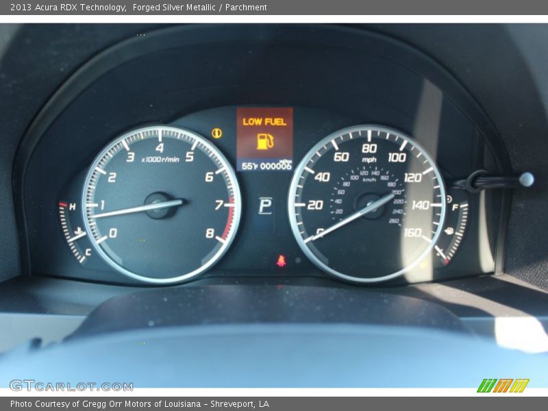 Forged Silver Metallic / Parchment 2013 Acura RDX Technology