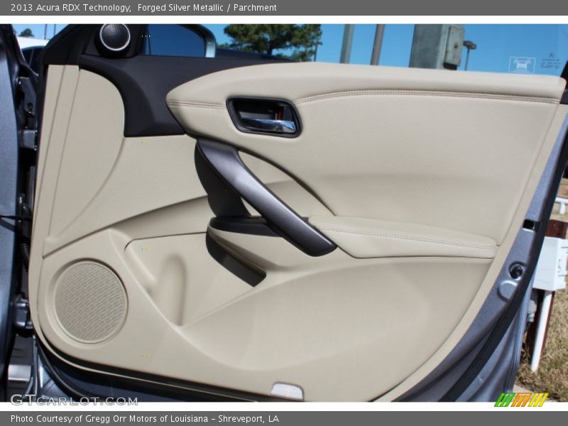 Forged Silver Metallic / Parchment 2013 Acura RDX Technology