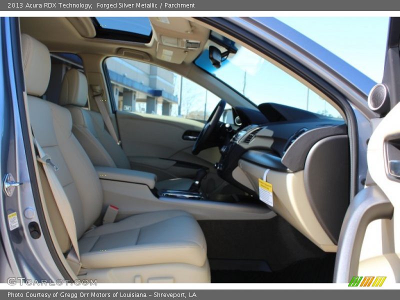 Forged Silver Metallic / Parchment 2013 Acura RDX Technology