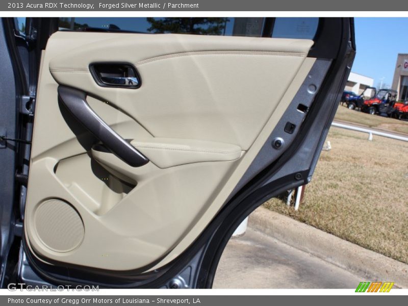 Forged Silver Metallic / Parchment 2013 Acura RDX Technology