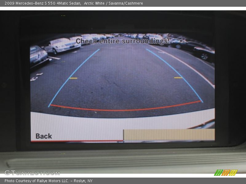 Arctic White / Savanna/Cashmere 2009 Mercedes-Benz S 550 4Matic Sedan