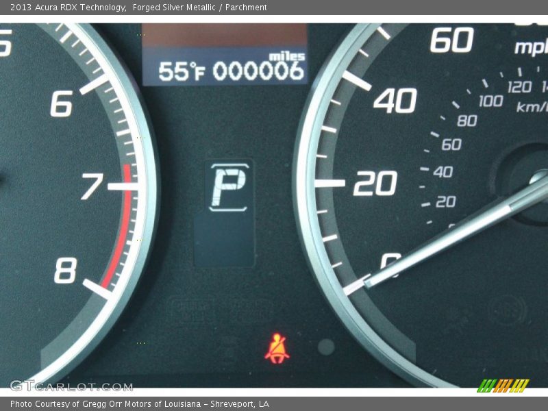 Forged Silver Metallic / Parchment 2013 Acura RDX Technology