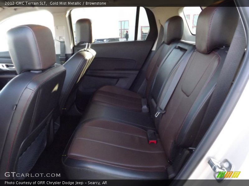Gold Mist Metallic / Brownstone 2012 GMC Terrain SLT