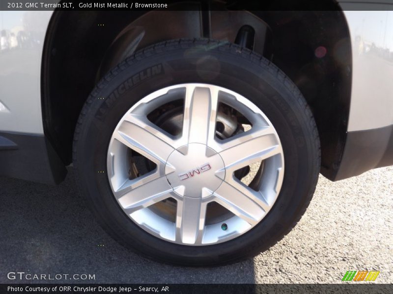Gold Mist Metallic / Brownstone 2012 GMC Terrain SLT