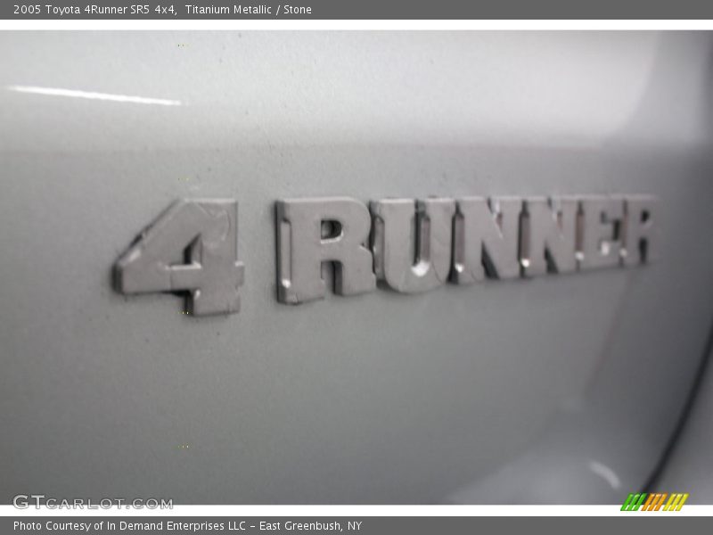 Titanium Metallic / Stone 2005 Toyota 4Runner SR5 4x4
