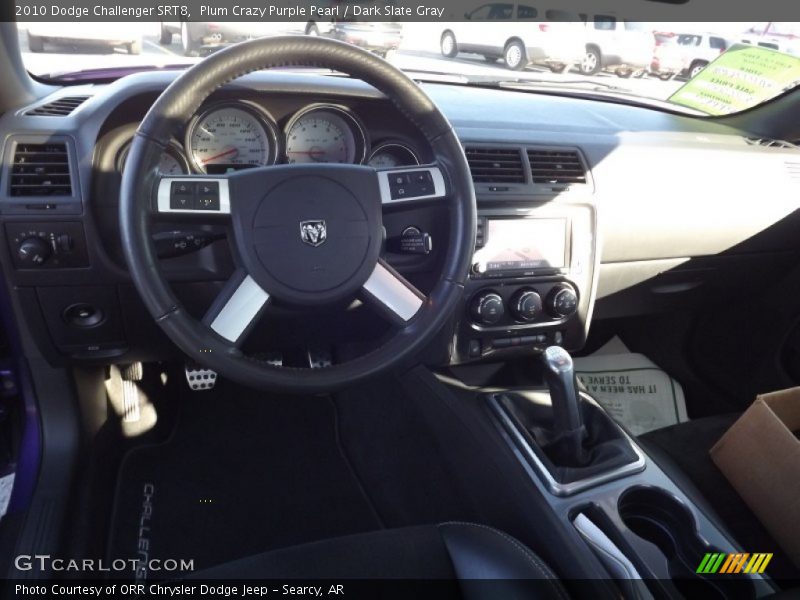  2010 Challenger SRT8 Dark Slate Gray Interior
