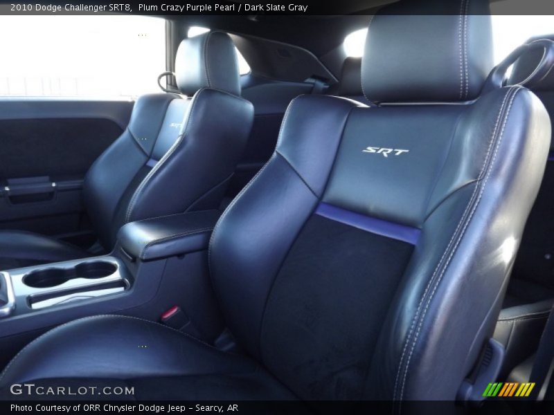Front Seat of 2010 Challenger SRT8