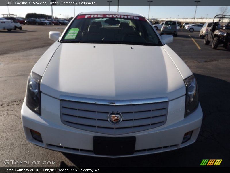 White Diamond / Cashmere 2007 Cadillac CTS Sedan