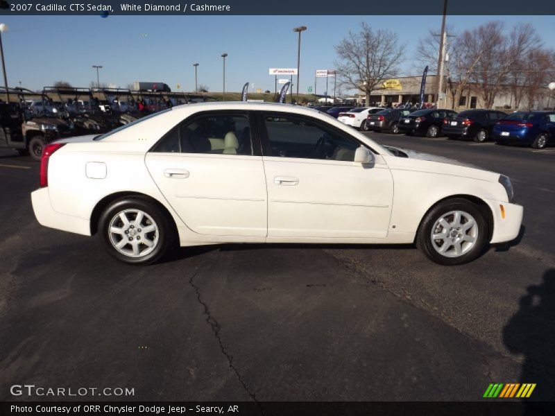 White Diamond / Cashmere 2007 Cadillac CTS Sedan