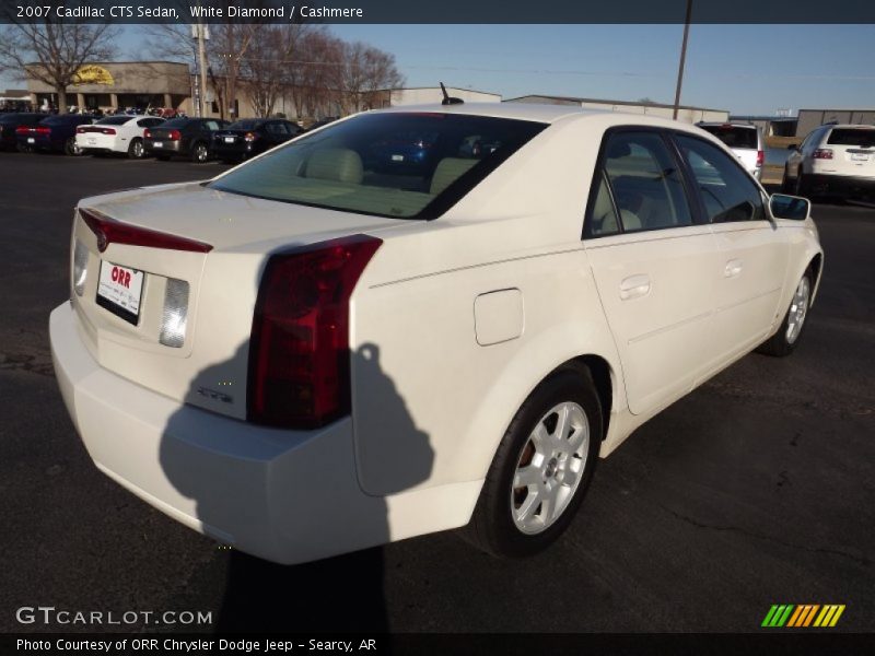 White Diamond / Cashmere 2007 Cadillac CTS Sedan
