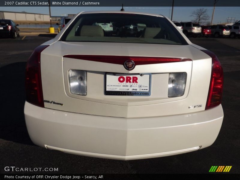 White Diamond / Cashmere 2007 Cadillac CTS Sedan