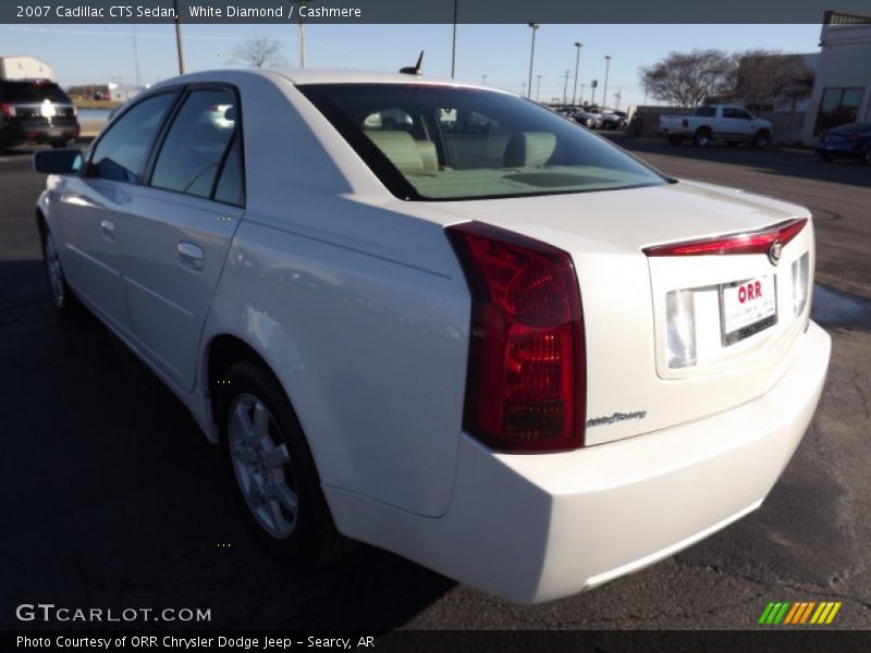 White Diamond / Cashmere 2007 Cadillac CTS Sedan