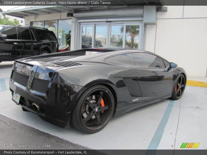 Nero Noctis (Black) / Giallo Taurus 2004 Lamborghini Gallardo Coupe