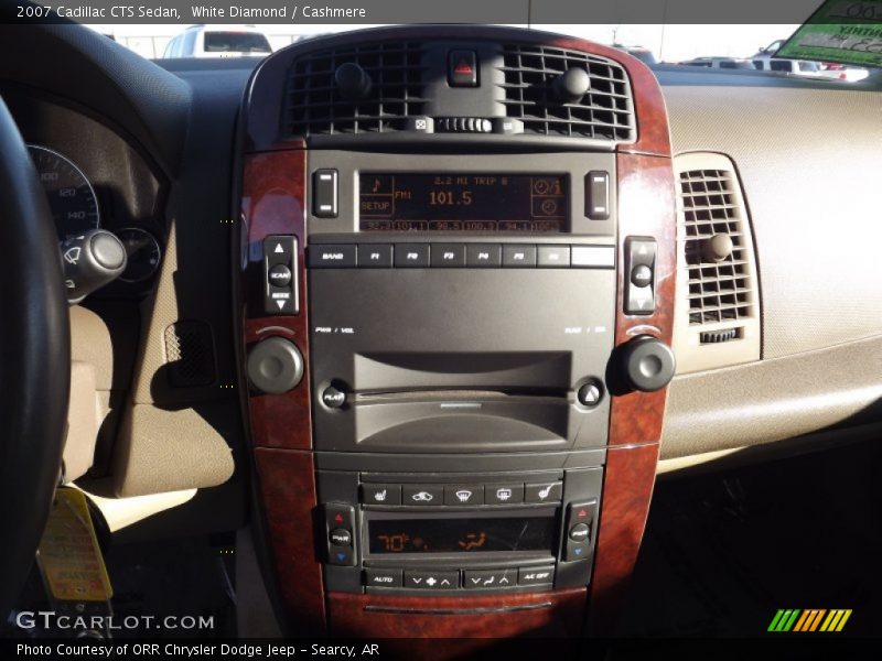 White Diamond / Cashmere 2007 Cadillac CTS Sedan