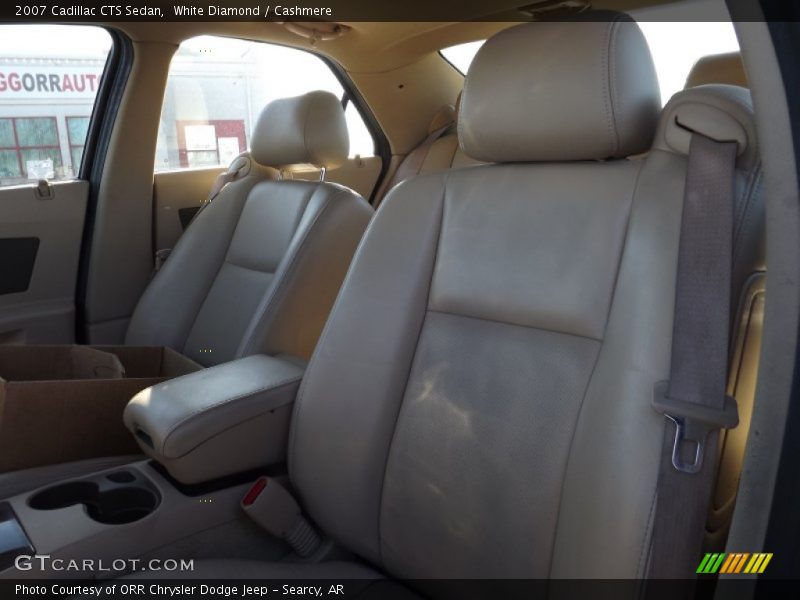 White Diamond / Cashmere 2007 Cadillac CTS Sedan