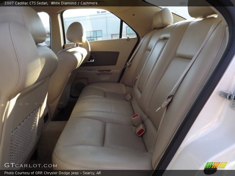 White Diamond / Cashmere 2007 Cadillac CTS Sedan