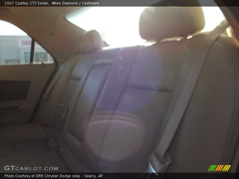 White Diamond / Cashmere 2007 Cadillac CTS Sedan
