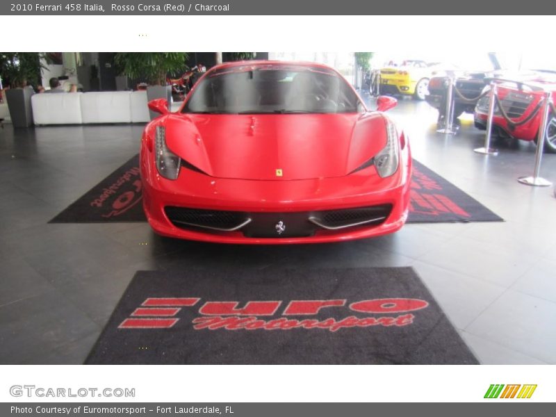 Rosso Corsa (Red) / Charcoal 2010 Ferrari 458 Italia