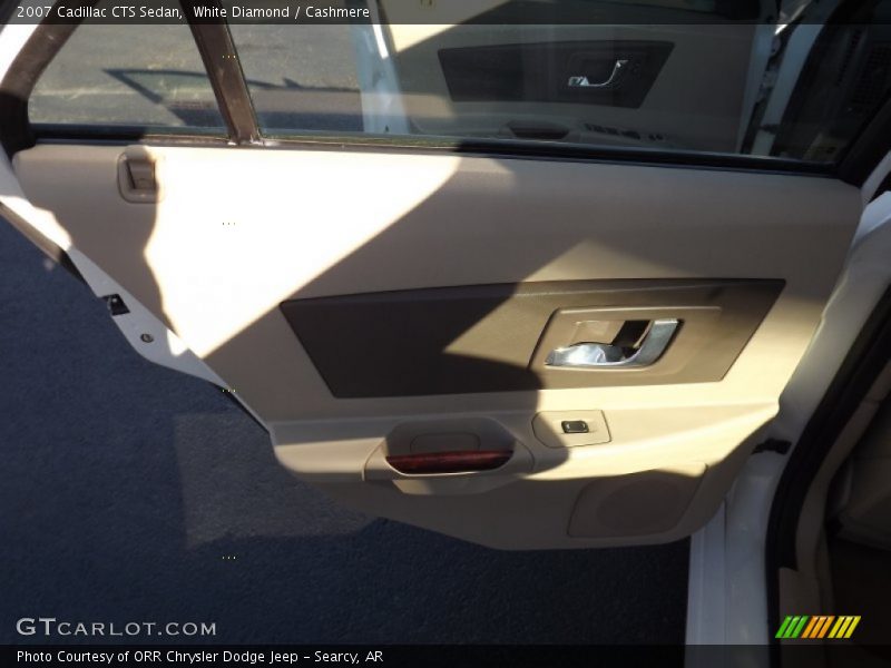 White Diamond / Cashmere 2007 Cadillac CTS Sedan
