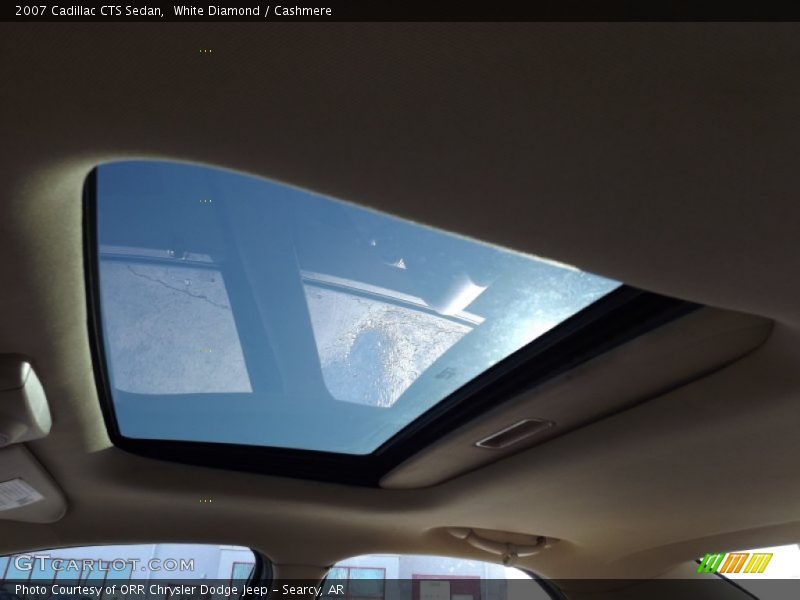 White Diamond / Cashmere 2007 Cadillac CTS Sedan
