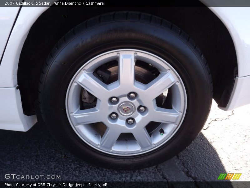 White Diamond / Cashmere 2007 Cadillac CTS Sedan