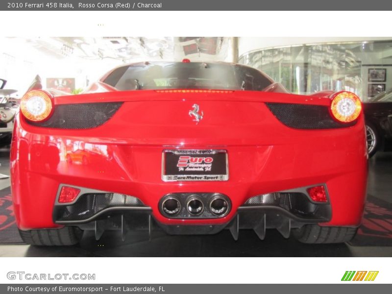 Rosso Corsa (Red) / Charcoal 2010 Ferrari 458 Italia