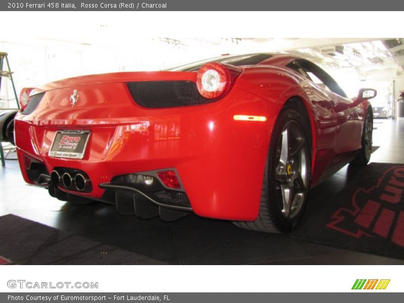 Rosso Corsa (Red) / Charcoal 2010 Ferrari 458 Italia