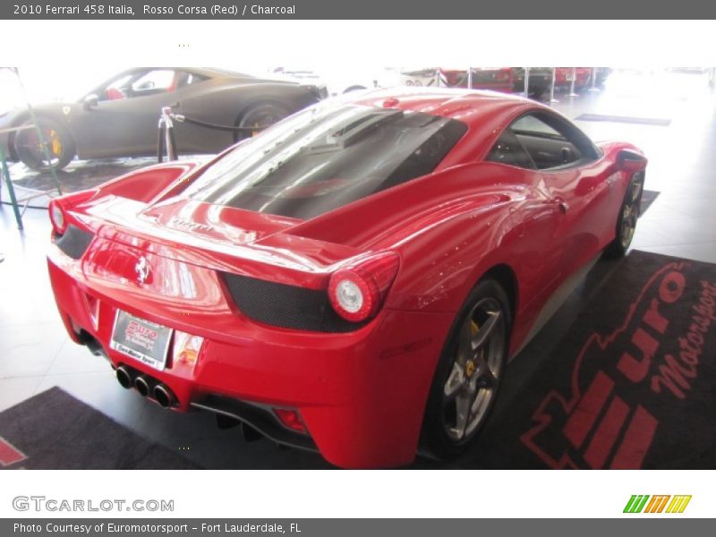 Rosso Corsa (Red) / Charcoal 2010 Ferrari 458 Italia