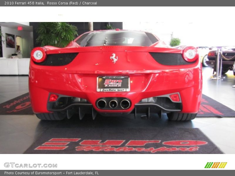 Rosso Corsa (Red) / Charcoal 2010 Ferrari 458 Italia