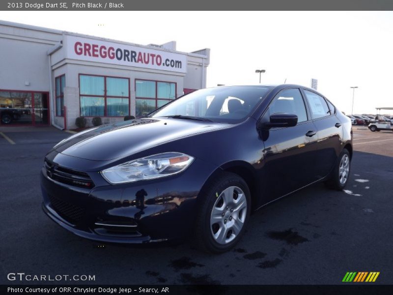 Pitch Black / Black 2013 Dodge Dart SE