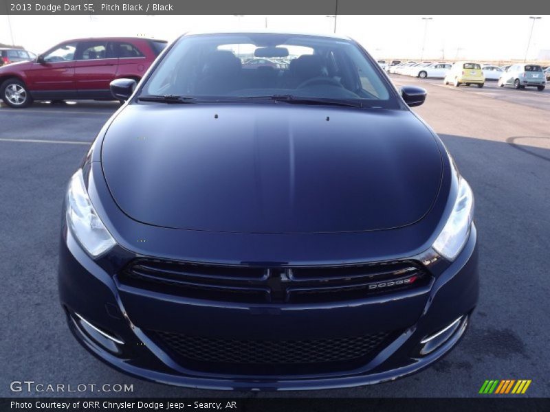 Pitch Black / Black 2013 Dodge Dart SE