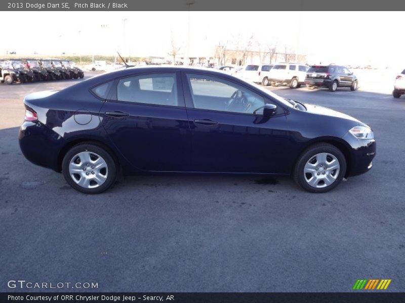 Pitch Black / Black 2013 Dodge Dart SE