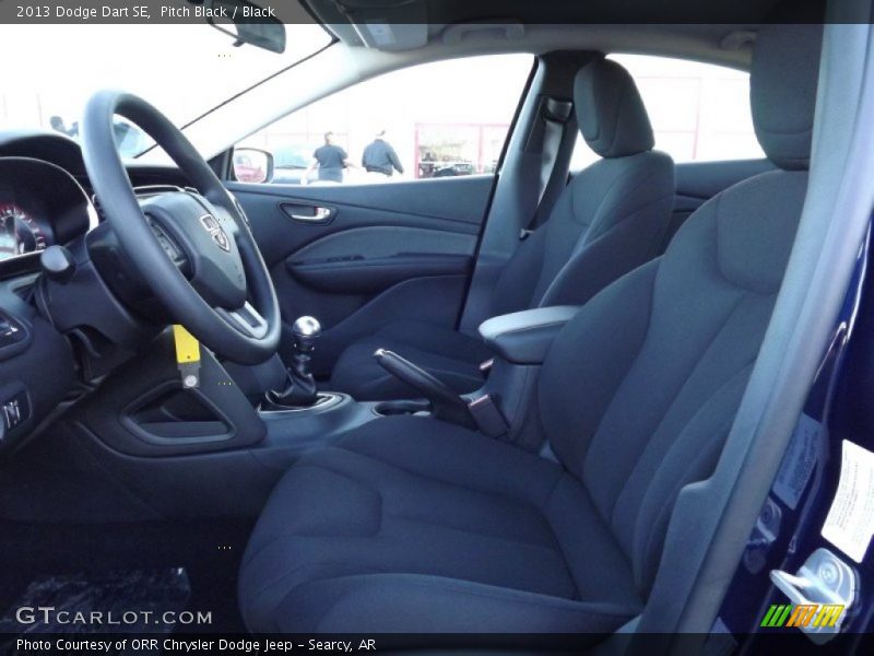Pitch Black / Black 2013 Dodge Dart SE