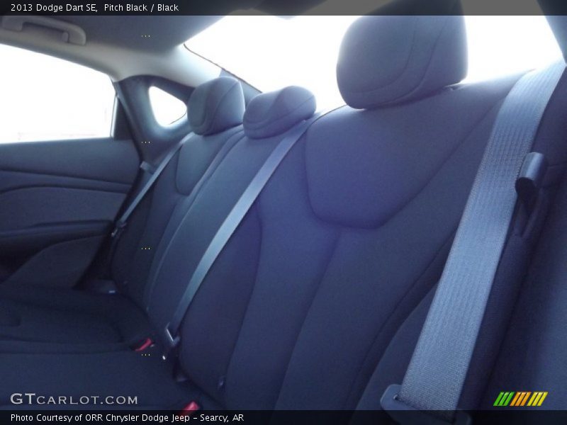 Pitch Black / Black 2013 Dodge Dart SE