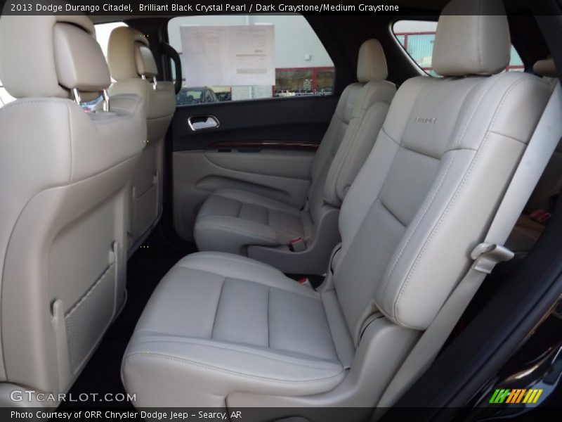Brilliant Black Crystal Pearl / Dark Graystone/Medium Graystone 2013 Dodge Durango Citadel