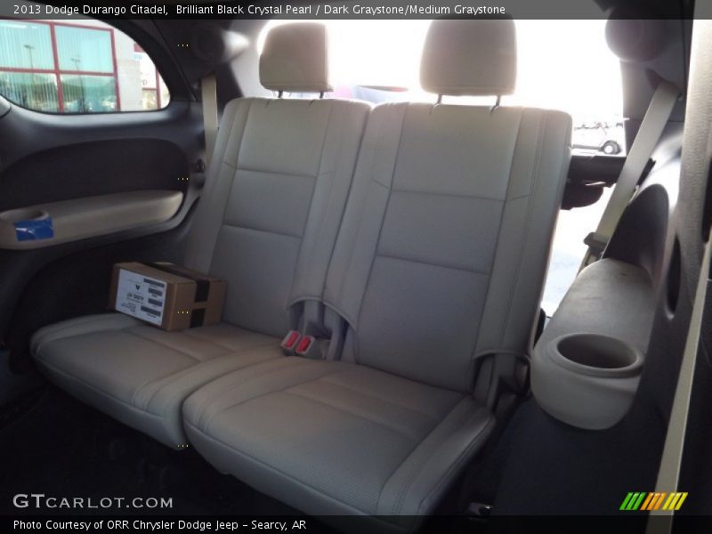 Brilliant Black Crystal Pearl / Dark Graystone/Medium Graystone 2013 Dodge Durango Citadel