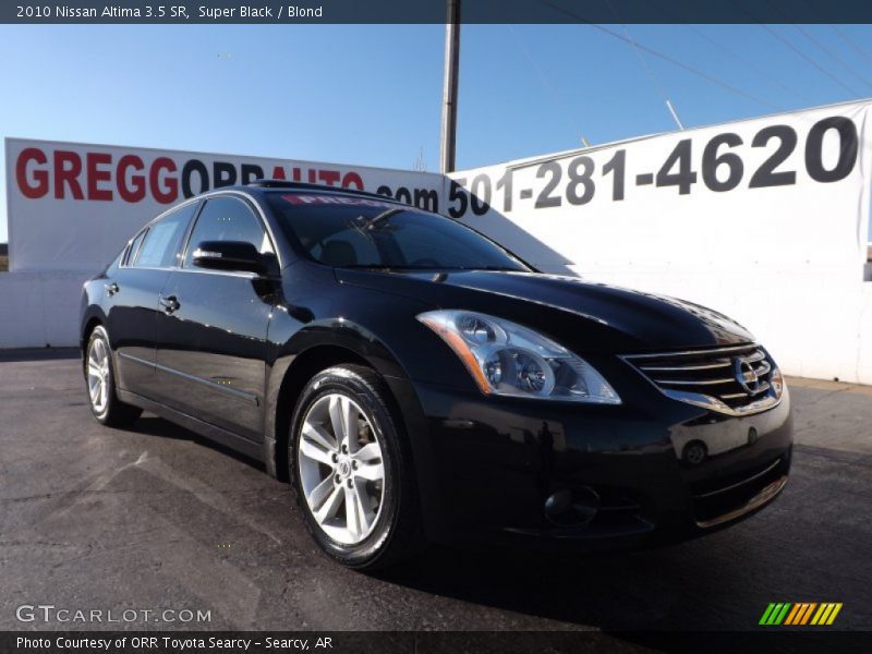 Super Black / Blond 2010 Nissan Altima 3.5 SR